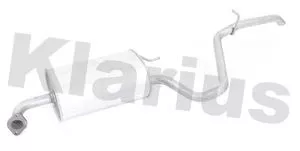 KLARIUS KLARIUS HY230D Rear Muffler Exhaust Silencer Back Box Fits Hyundai I30 