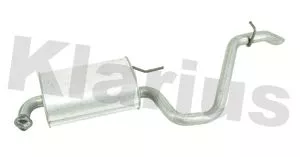 KLARIUS KLARIUS HY231C Rear Muffler Exhaust Silencer Back Box Fits Hyundai I30 