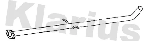 Klarius Centre Exhaust Pipe For Kia Cee'd