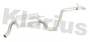 KLARIUS KLARIUS HY245G Rear Muffler Exhaust Silencer Back Box Fits Kia Cee'd 