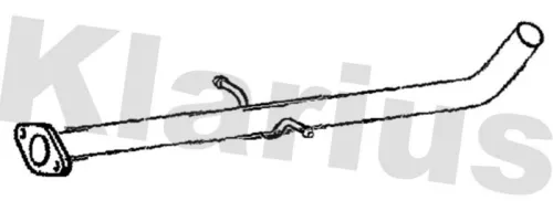 Klarius Centre Exhaust Pipe For Kia Cee'd Pro Cee'd