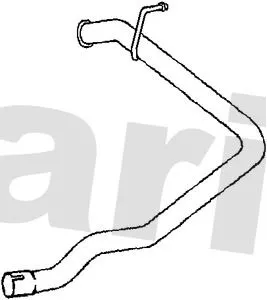 Klarius Rear Exhaust Pipe For Iveco Daily