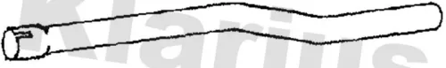 Klarius Rear Exhaust Pipe For Iveco Daily