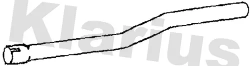 Klarius Rear Exhaust Pipe For Iveco Daily