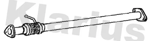 Klarius Centre Exhaust Pipe For Isuzu D-max