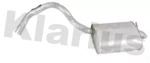 KLARIUS KLARIUS JR317A Rear Muffler Exhaust Silencer Back Box Fits Jaguar X-type 