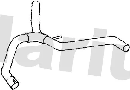 Klarius Centre Exhaust Pipe For Jaguar X-type