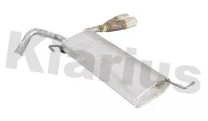 KLARIUS KLARIUS KA108G Rear Muffler Exhaust Silencer Back Box Fits Kia Picanto 