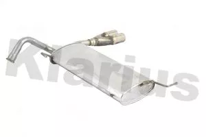 KLARIUS KLARIUS KA112B Rear Muffler Exhaust Silencer Back Box Fits Kia Picanto 