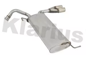 KLARIUS KLARIUS KA115W Rear Muffler Exhaust Silencer Back Box Fits Kia Picanto 