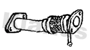 Klarius Front Exhaust Pipe For Kia Picanto Stonic