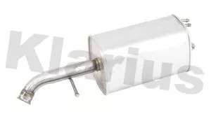 KLARIUS KLARIUS KA38D Rear Muffler Exhaust Silencer Back Box Fits Kia Picanto 