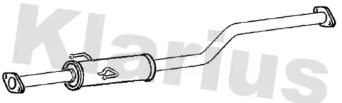 Exhaust Centre Muffler Middle Silencer Fits Kia Cerato