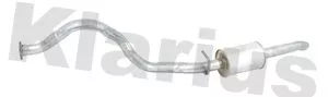 KLARIUS KLARIUS LR176M Rear Muffler Exhaust Silencer Back Box Fits Land Rover Discovery 