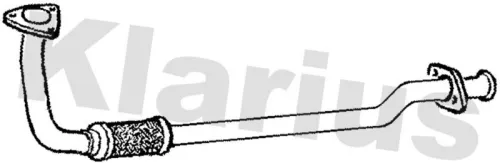 Klarius Front Exhaust Pipe For Land Rover Discovery Range Rover