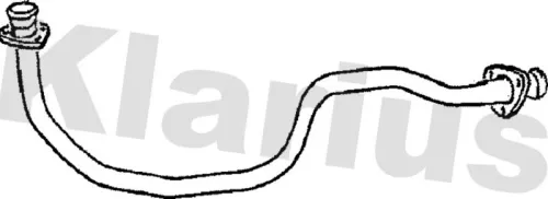 Klarius Front Exhaust Pipe For Land Rover 88/109