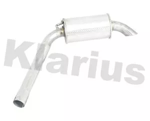 KLARIUS KLARIUS LR246K Rear Muffler Exhaust Silencer Back Box Fits Land Rover Discovery 