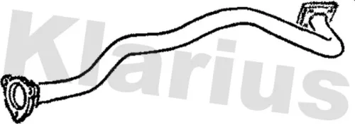Klarius Centre Exhaust Pipe For Land Rover 88/109