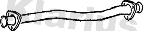 Klarius Centre Exhaust Pipe For Land Rover 110/127