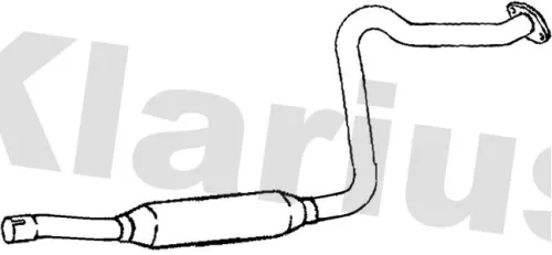 Klarius Centre Exhaust Pipe For Mazda 2