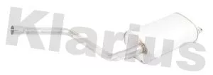 KLARIUS KLARIUS MZ250C Rear Muffler Exhaust Silencer Back Box Fits Mercedes-benz 190 