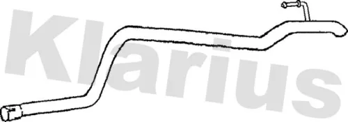 Klarius Rear Exhaust Pipe For Mercedes-benz Vw Lt 28-35 Lt 28-46 Sprinter 2-t Sp