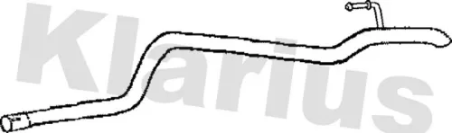 Klarius Rear Exhaust Pipe For Mercedes-benz Sprinter 2-t Sprinter 3-t