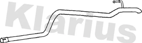 Klarius Rear Exhaust Pipe For Mercedes-benz Sprinter 2-t Sprinter 3-t