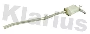KLARIUS KLARIUS MZ425V Rear Muffler Exhaust Silencer Back Box Fits Mercedes-benz E-class 