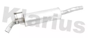 KLARIUS KLARIUS MZ571E Rear Muffler Exhaust Silencer Back Box Fits Mercedes-benz Sprinter 3 5-t Sprinter 3-t 