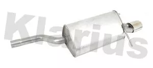 KLARIUS KLARIUS MZ594W Rear Muffler Exhaust Silencer Back Box Fits Mercedes-benz Clk 
