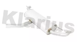 KLARIUS KLARIUS MZ651L Rear Muffler Exhaust Silencer Back Box Fits Mercedes-benz A-class 