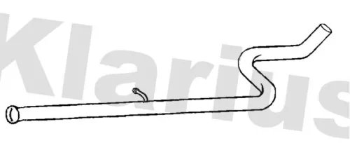 Klarius Centre Exhaust Pipe For Opel Peugeot Vauxhall 3008 Grandland / Grandland