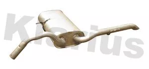 KLARIUS KLARIUS PG1019A Rear Muffler Exhaust Silencer Back Box Fits Peugeot 308 Sw 