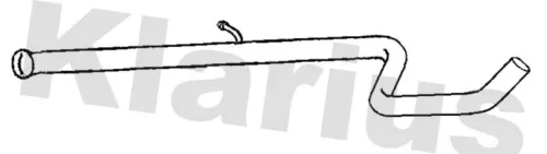 Klarius Centre Exhaust Pipe For Peugeot 5008