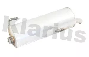KLARIUS KLARIUS PG544X Rear Muffler Exhaust Silencer Back Box Fits Peugeot 206 
