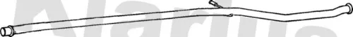 Klarius Centre Exhaust Pipe For Peugeot 206 206+