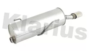 KLARIUS KLARIUS PG627B Rear Muffler Exhaust Silencer Back Box Fits Peugeot 206 206+ 