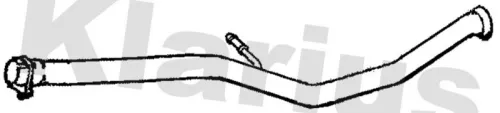 Klarius Centre Exhaust Pipe For Peugeot 307