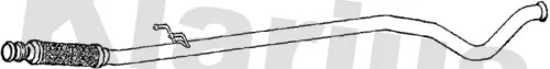 KLARIUS KLARIUS PG693D Klarius Centre Exhaust Pipe For Peugeot 206 