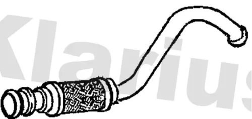 Klarius Centre Exhaust Pipe For Citroën Peugeot 307 C4