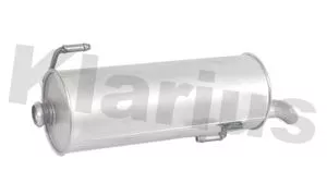 KLARIUS KLARIUS PG706J Rear Muffler Exhaust Silencer Back Box Fits Peugeot 206 206+ 