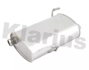 KLARIUS KLARIUS PG710D Rear Muffler Exhaust Silencer Back Box Fits Peugeot 206 