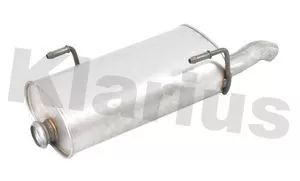 KLARIUS KLARIUS PG711C Rear Muffler Exhaust Silencer Back Box Fits Peugeot 206 