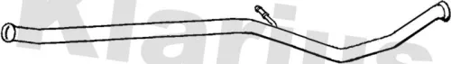 Klarius Centre Exhaust Pipe For Peugeot 206