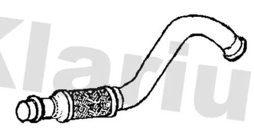 Klarius Centre Exhaust Pipe For Citroën Ds Peugeot 3008 307 308 308 Sw 5008 Berl