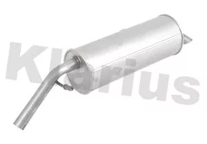 KLARIUS KLARIUS PG800W Rear Muffler Exhaust Silencer Back Box Fits Peugeot 207 