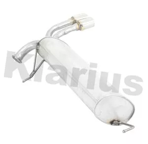 KLARIUS KLARIUS PG815A Rear Muffler Exhaust Silencer Back Box Fits Peugeot 206 