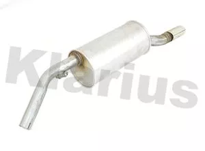 KLARIUS KLARIUS PG836T Rear Muffler Exhaust Silencer Back Box Fits Peugeot 207 207 Cc 207 Sw 