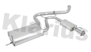 KLARIUS KLARIUS PG844G Rear Muffler Exhaust Silencer Back Box Fits Citroën Fiat Peugeot Boxer Ducato Jumper 